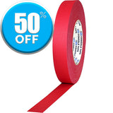 On Sale Pro Tapes® one inch red Paper Console Tape - Dependable Expendables