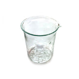 800ml Low Form Glass Beaker Prop with spout and uniform wall thickness