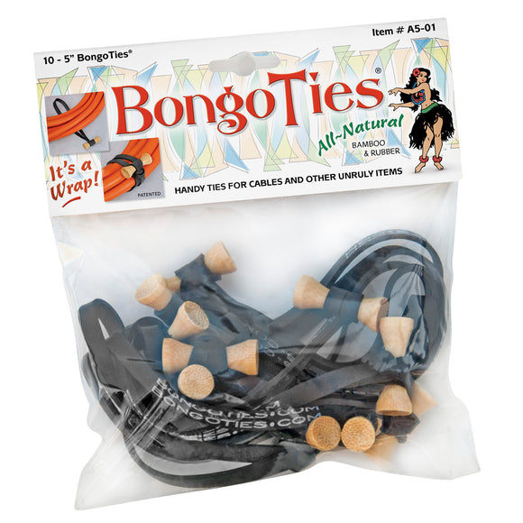 Bongo Ties (10pk) - Choose Color