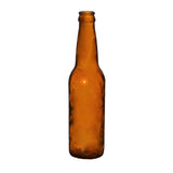 6 pack amber/brown soda/beer bottle 