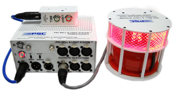 PSC Fourth Generation Bell and Light System with remote for sound stage installations.