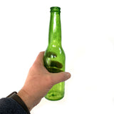 6 pack Dark Green soda/beer bottle