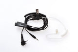 On Set Headsets Filmpro K1 Kenwood 2-pin connector compatible surveillance