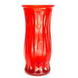 SMASHProps Breakaway Red Round Tall Vase 8.5 Inch