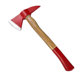 Spike Belt Axe prop is hand crafted from flexible urethane foam rubber and measures 20 inch in length-Red