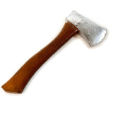 Foam Rubber 13.25 Inch Small Hatchet Axe Prop- Silver Head