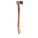 bloody Large Foam Rubber Single Head Two-Hand Axe Stunt Prop