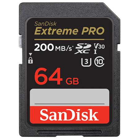 SanDisk Extreme PRO 64gb SD Card 200MB/s