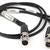 CABLE AUDIO TA6F TO DUAL TA3F 18