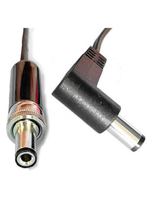 BDS to 2.1 Short Right-Angle DC Power Cable