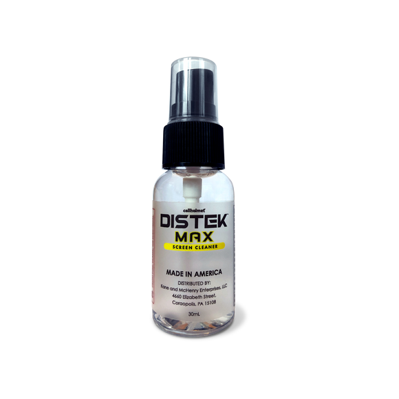 DISTEK MAX Screen and Electronics Cleaner with 70% Isopropyl Alcohol- 30ML - Dependable Expendables