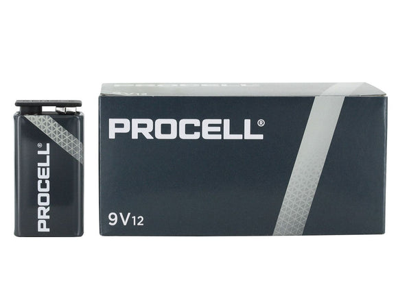 Duracell ProCell 9V Battery 12 Pack model Pc1604bkd09