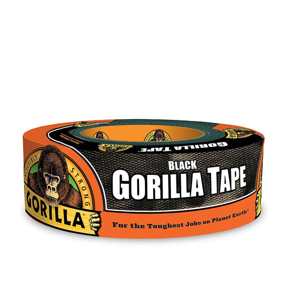 Gorilla Black Duct Tape, 1.88