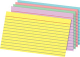 Ruled Index Cards - Dependable Expendables