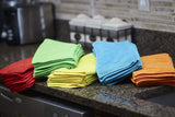 S&T INC. 594501 Microfiber Cleaning Cloths - Dependable Expendables